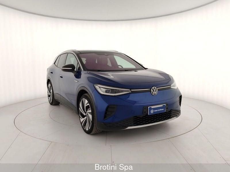 Usata VW ID.4 Pro Performance 150 kW (204 CV) 2021 Blu SUV