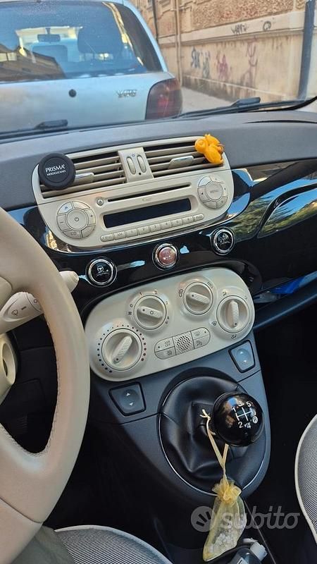 Usata Fiat 500 95 CV (69 kW) 2015 Nero Utilitaria