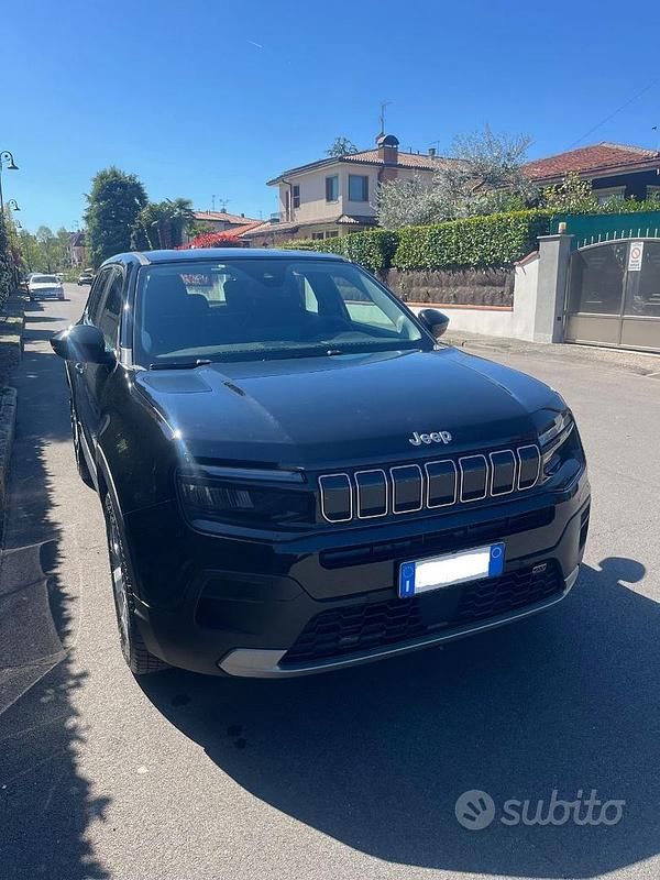 Usata Jeep Avenger 100 CV (73 kW) 2023 Nero SUV