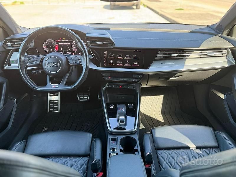 Usata Audi A3 S-Line 150 CV (110 kW) 2020 Nero Berlina