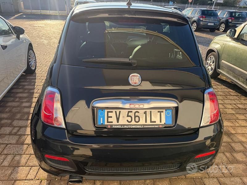 Usata Fiat 500 69 CV (50 kW) 2014 Nero Berlina
