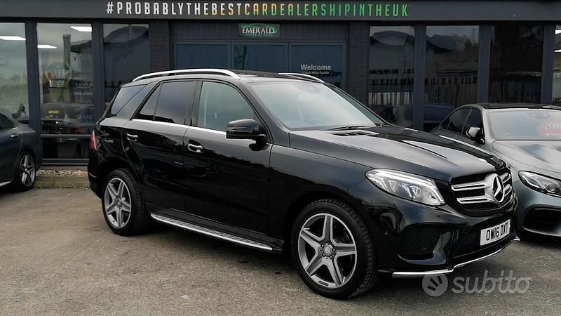 Nero Usata 2016 Mercedes GLE250 Tre volumi | 21.000 € (Buon prezzo) - Immagine 1/4