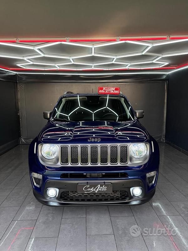 Usata Jeep Renegade Limited 120 CV (88 kW) 2019 Blu SUV