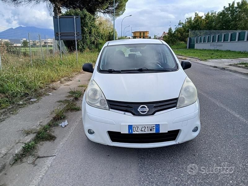 Usata Nissan Note N-TEC 88 CV (64 kW) 2009 Bianco Utilitaria