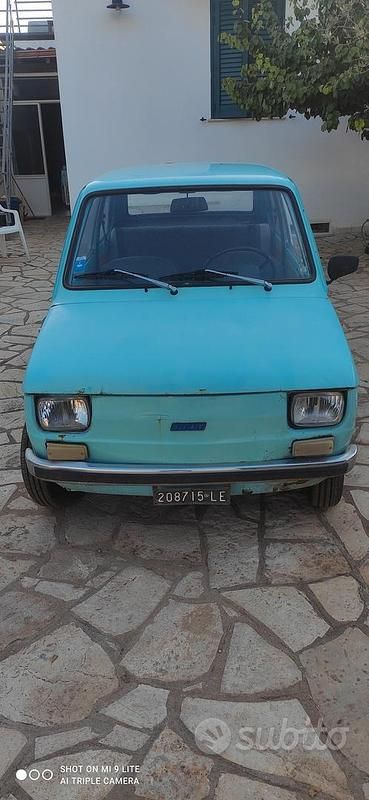 Verde Usata 1970 Fiat 126 Due volumi | 2100 € - Immagine 1/4
