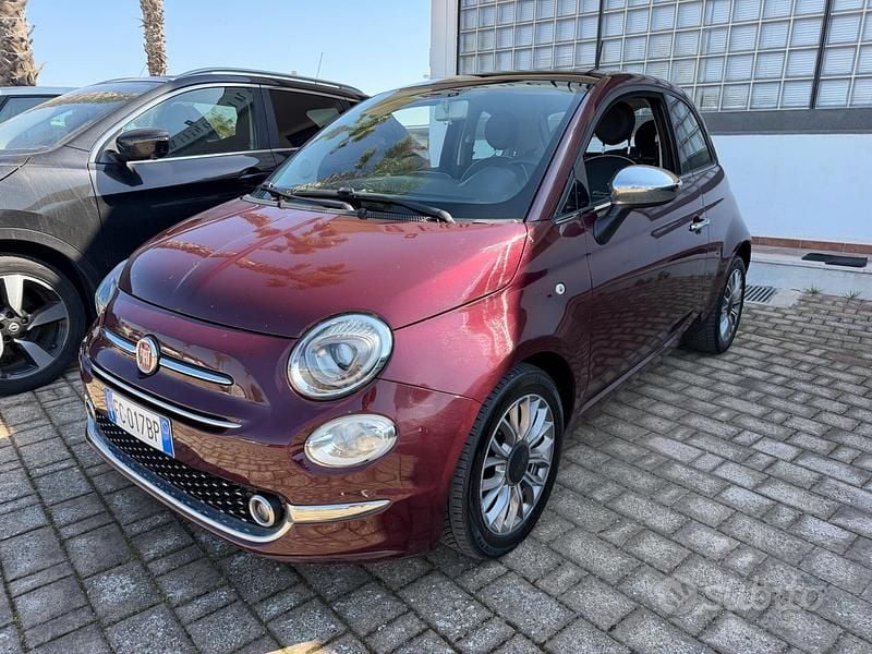 Usata Fiat 500 Lounge 95 CV (69 kW) 2016 Viola Berlina