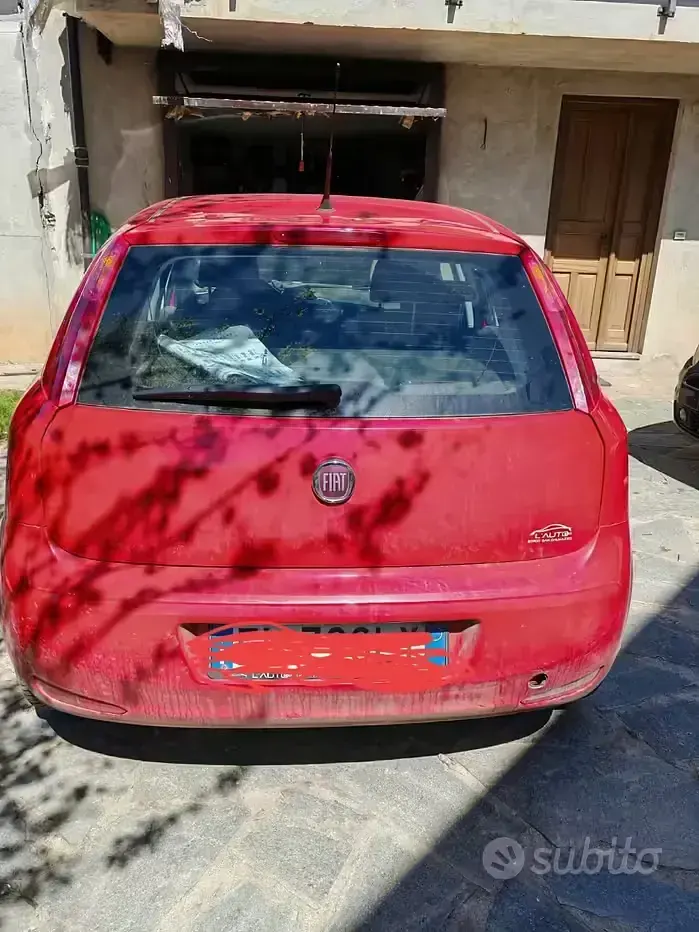 Usata Fiat Punto 75 CV (55 kW) 2017 Rosso Utilitaria