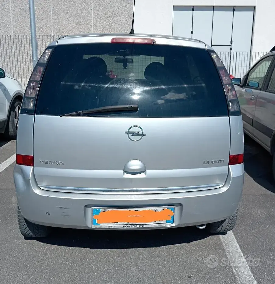 Usata Opel Meriva 75 CV (55 kW) 2007 Grigio Monovolume