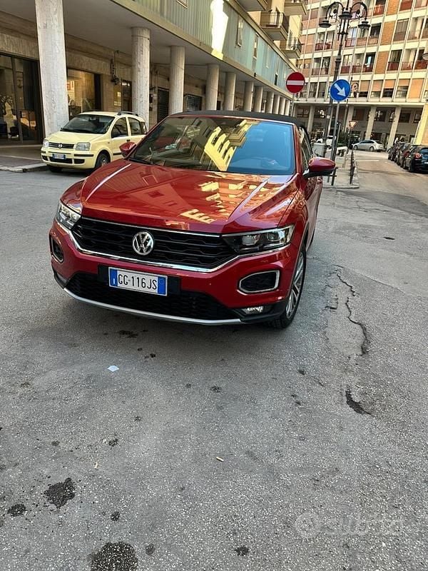 Usata VW T-Roc Cabriolet 2020 Rosso Cabrio