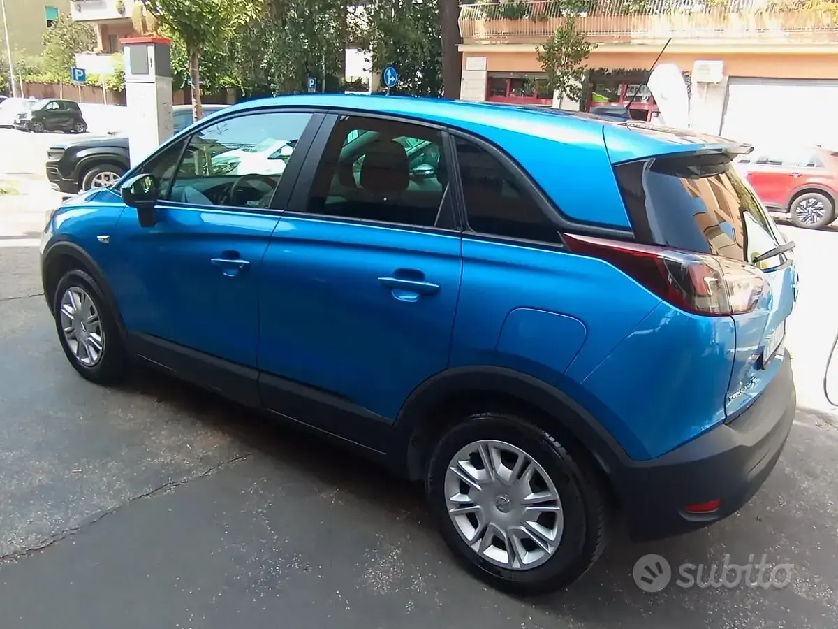 Usata Opel Crossland X Innovation 82 CV (60 kW) 2018 Blu/azzurro SUV