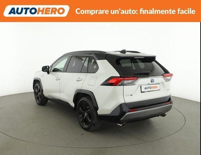 Usata Toyota RAV4 Hybrid Style 218 CV (160 kW) 2019 Bianco SUV