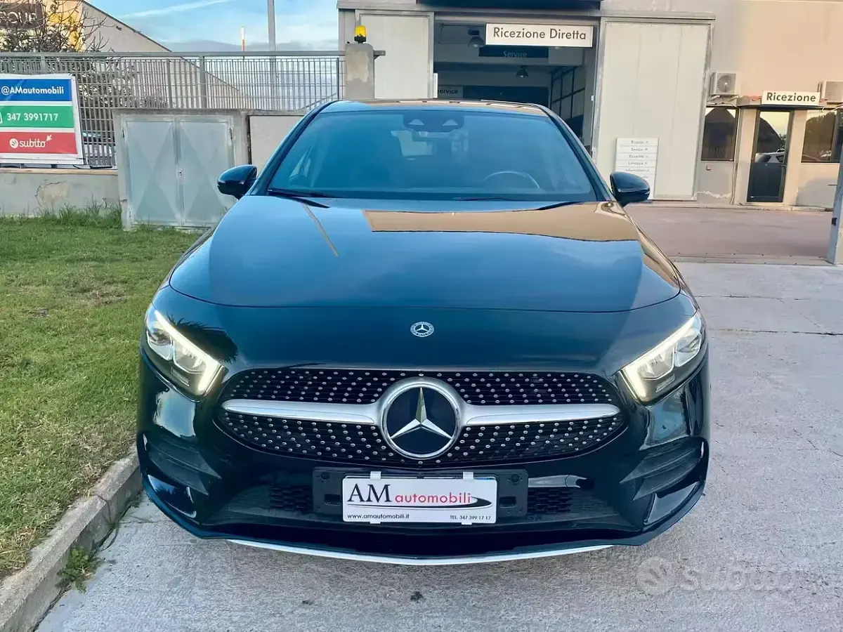 Usata Mercedes A180 Premium 116 CV (85 kW) 2021 Nero Berlina