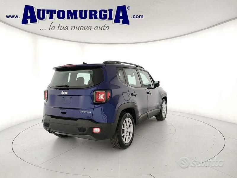 Usata Jeep Renegade Limited 131 CV (96 kW) 2021 Blu SUV