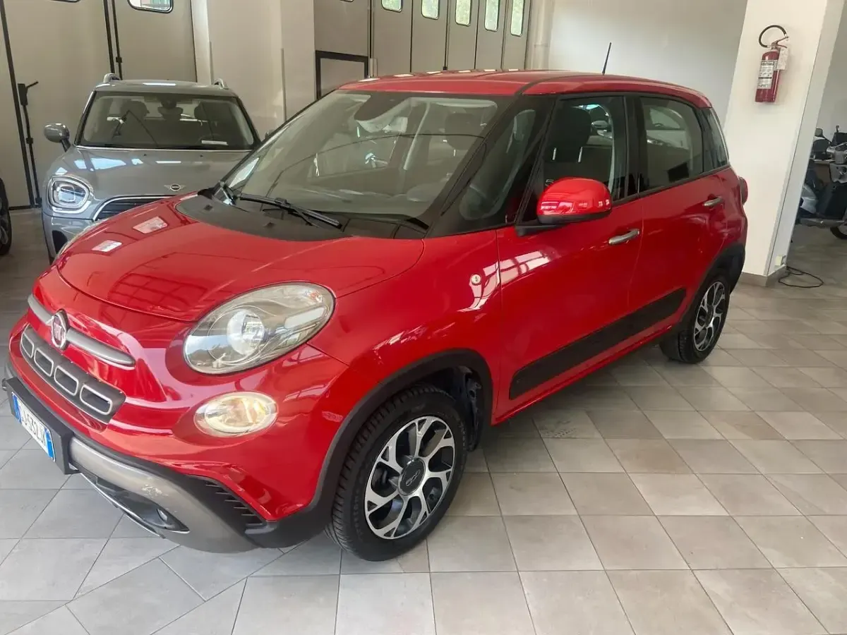 Usata Fiat 500L Cross 95 CV (69 kW) 2022 Rosso Monovolume