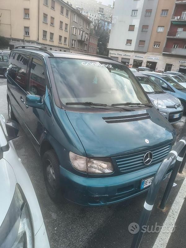 Usata Mercedes Vito 2000 Verde Furgone