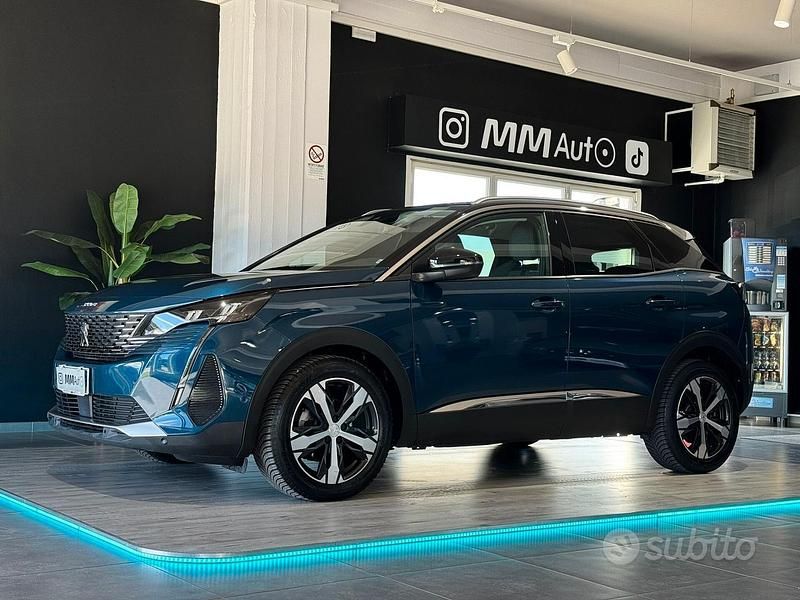 Usata Peugeot 3008 Allure 131 CV (96 kW) 2021 Blu Berlina