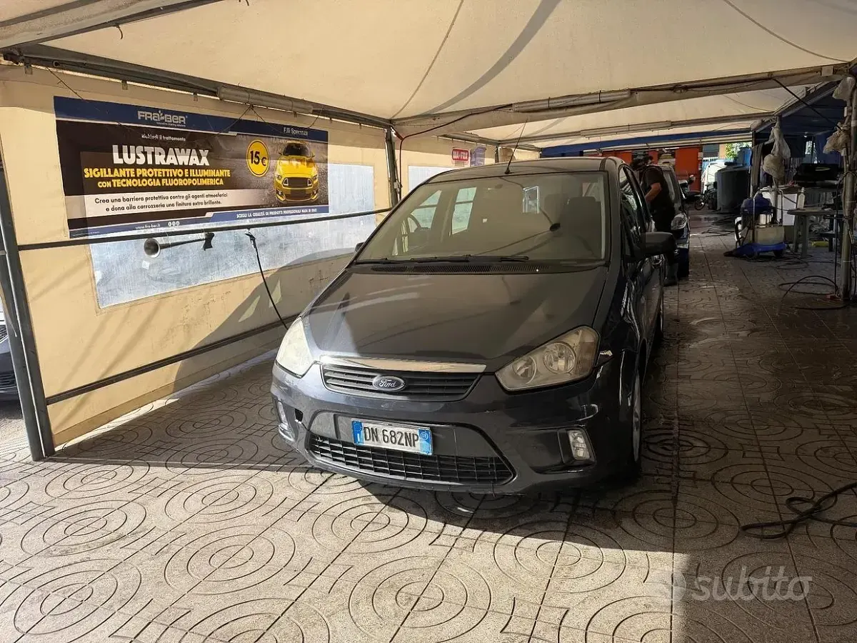 Käytetty Ford C-MAX Ghia 90 HP (66 kW) 2008 Harmaa Tila-auto