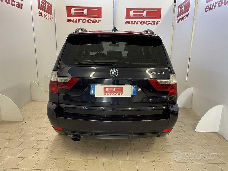 Usata BMW X3 177 CV (130 kW) 2009 Blu SUV