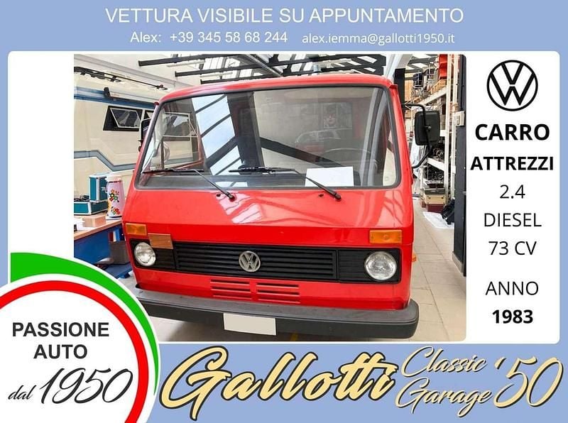 Usata VW LT 73 CV (53 kW) 1983 Rosso Monovolume