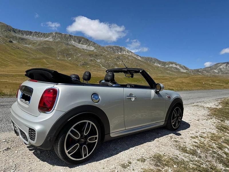 Usata Mini John Cooper Works Cabriolet 231 CV (169 kW) 2018 Bianco Cabrio