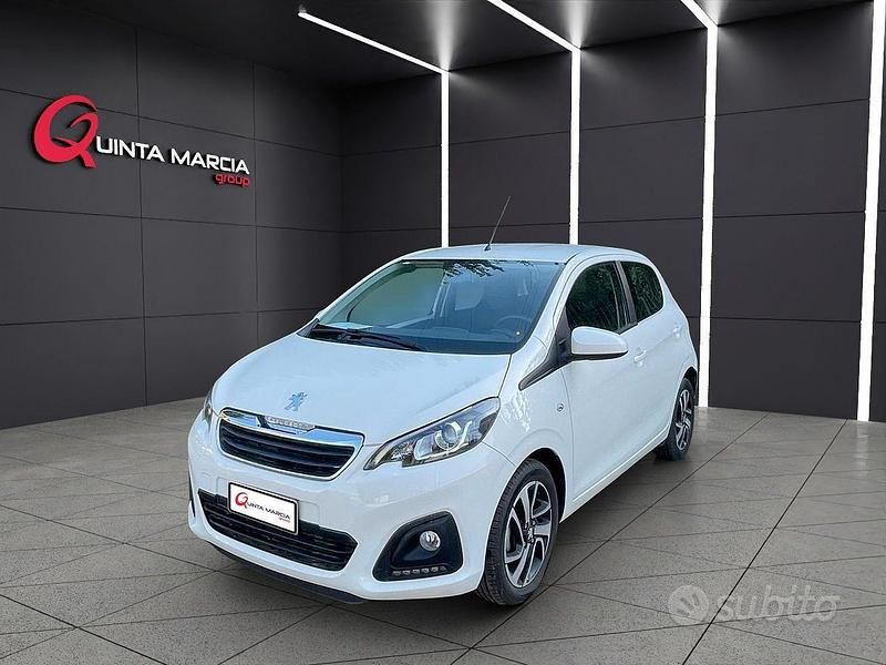 Usata Peugeot 108 72 CV (52 kW) 2021 Bianco Utilitaria