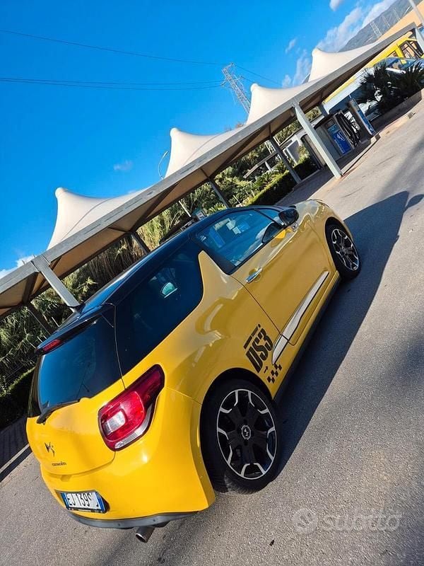 Usata Citroën DS3 120 CV (88 kW) 2011 Giallo Berlina