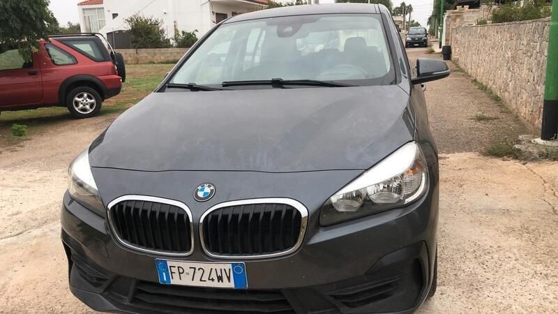Usata BMW 216 Active Tourer 116 CV (85 kW) 2018 Grigio Monovolume