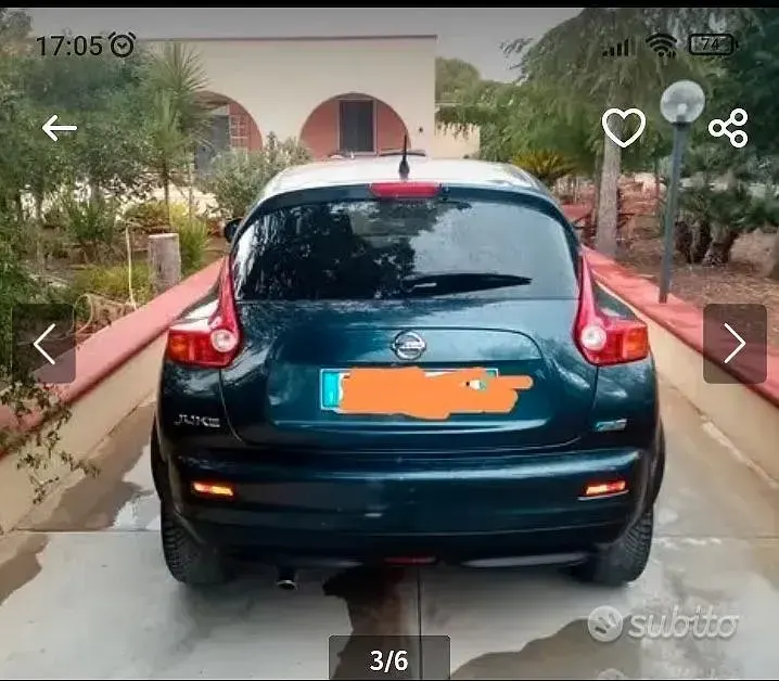 Usata Nissan Juke 110 CV (80 kW) 2011 SUV