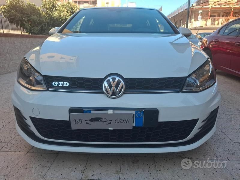 Occasion VW Golf VII GTD 184 ch (135 kW) 2014 Blanc Berline