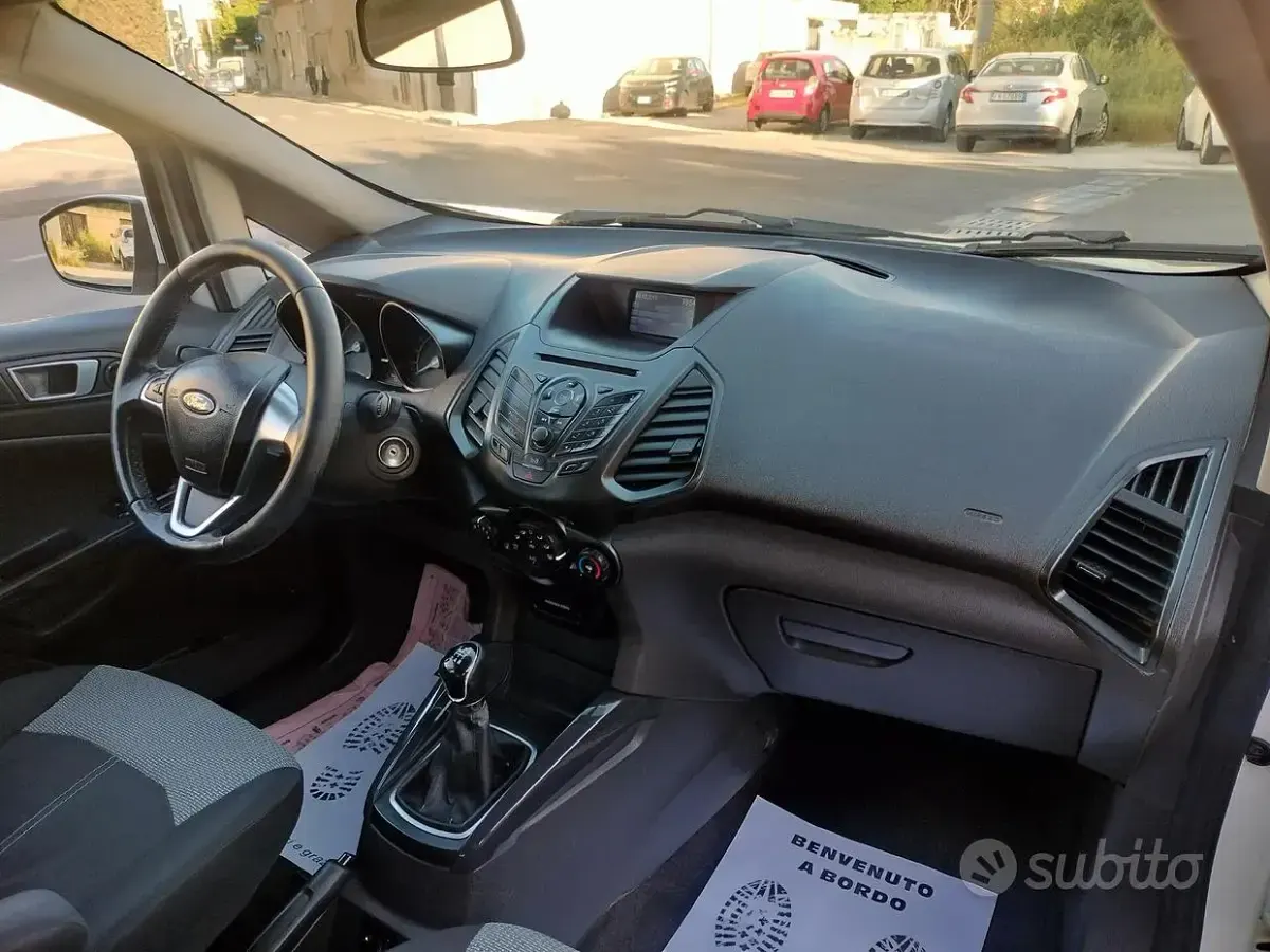 Usata Ford Ecosport Titanium 95 CV (69 kW) 2016 Bianco SUV