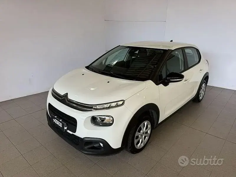 Usata Citroën C3 Feel 83 CV (61 kW) 2019 Bianco Utilitaria