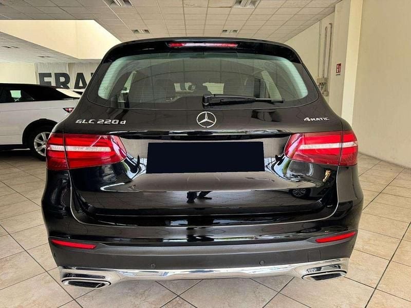 Usata Mercedes GLC220 Premium 170 CV (125 kW) 2018 Nero SUV