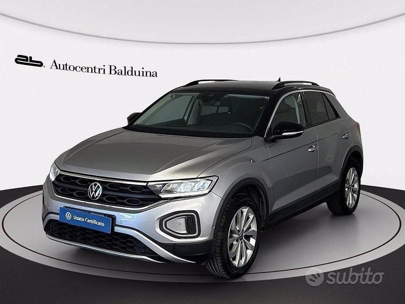 Pyrit silver met/tetto nero me Usata 2022 VW T-Roc Life SUV | 20.900 € (Buon prezzo) - Immagine 1/4