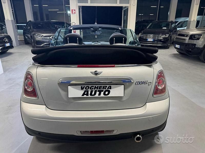 Usata Mini Cooper D Cabriolet 111 CV (81 kW) 2013 Grigio Cabrio