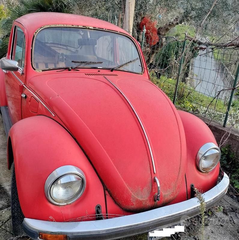 Usata VW Beetle 1980 Rosso Utilitaria