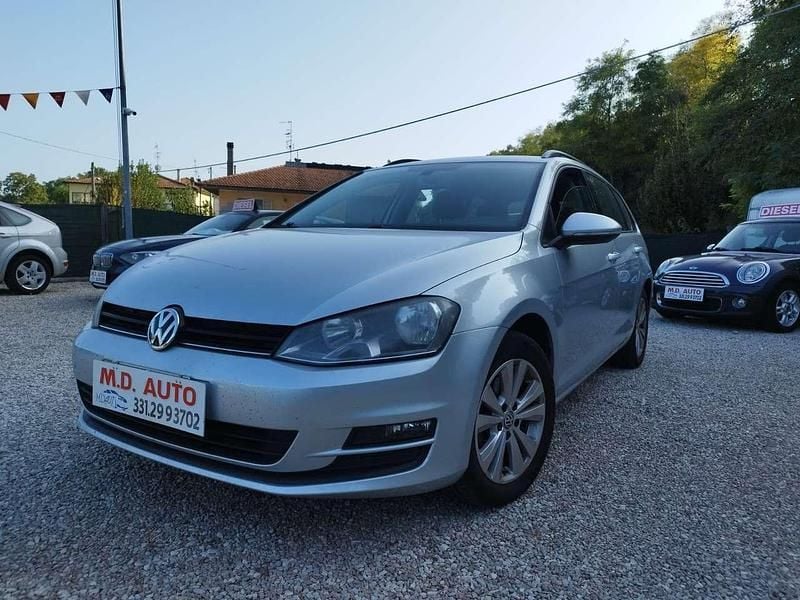 Usata VW Golf VII Trendline 105 CV (77 kW) 2014 Grigio Station wagon
