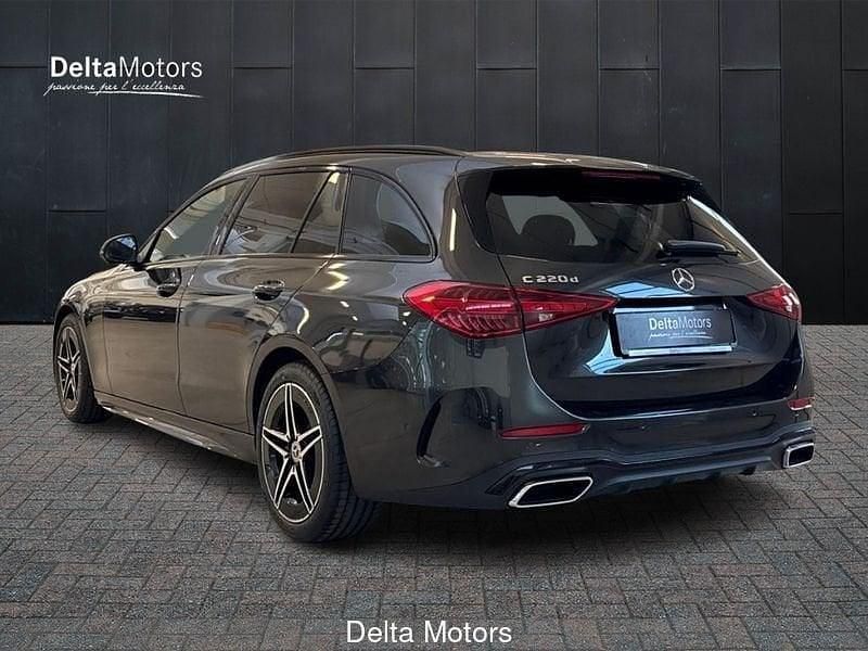 Nuova Mercedes C220 Advanced Plus 196 CV (144 kW) 2025 Grigio Station wagon