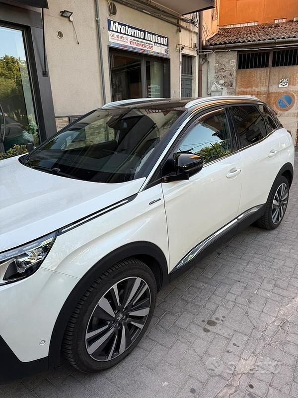 Usata Peugeot 3008 120 CV (88 kW) 2017 Bianco SUV