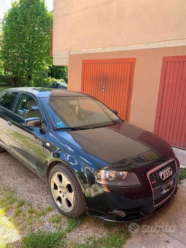 Usata Audi A3 140 CV (102 kW) 2004 Nero Berlina