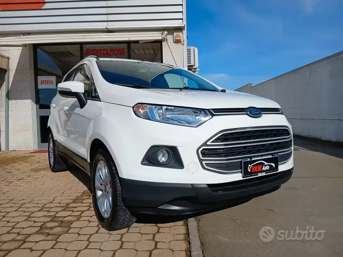 Usata Ford Ecosport 95 CV (69 kW) 2017 Bianco SUV