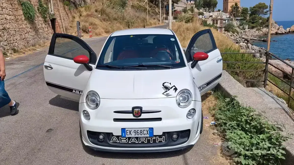 Usata Abarth 595 Competizione 160 CV (117 kW) 2012 Bianco Berlina