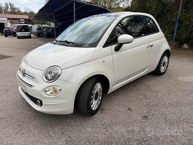 Usata Fiat 500 Lounge 69 CV (50 kW) 2018 Bianco Utilitaria