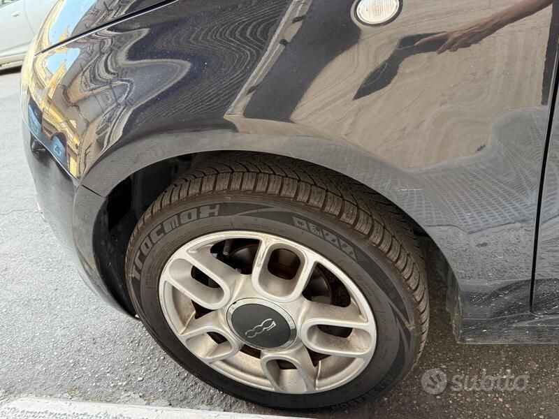 Usata Fiat 500 85 CV (62 kW) 2012 Nero Utilitaria