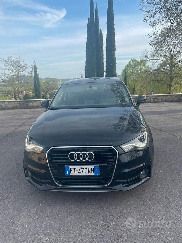 Usata Audi A1 Sportback S-Line 2014 Nero Utilitaria