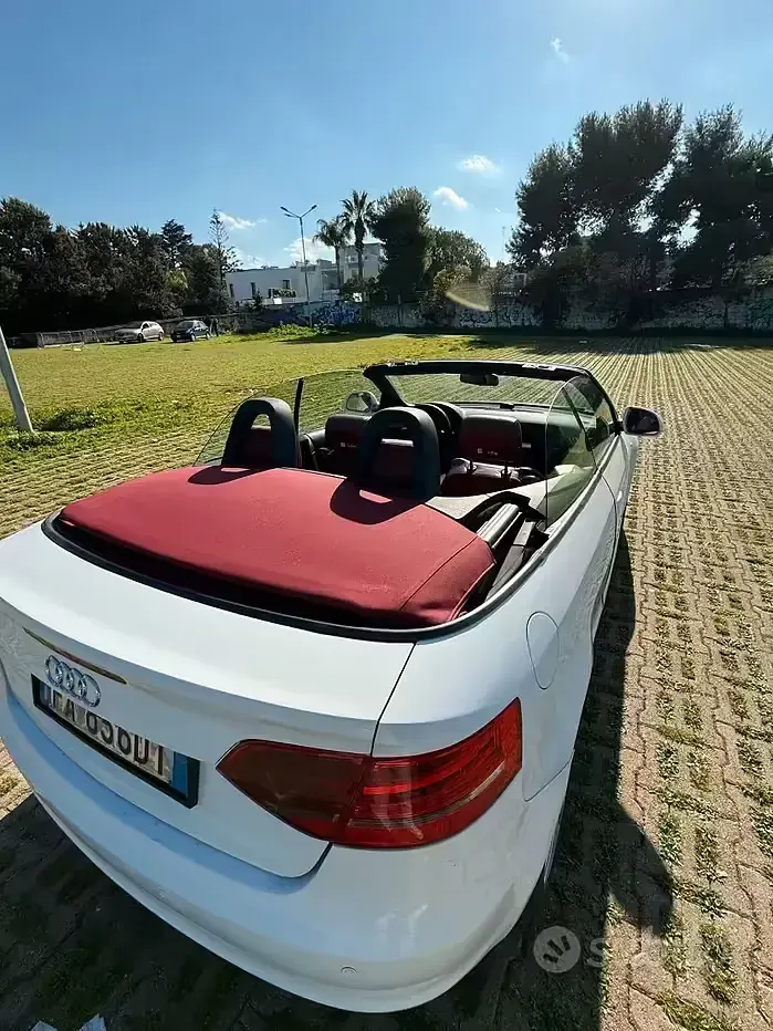 Usata Audi A3 Cabriolet S-Line 105 CV (77 kW) 2008 Bianco Cabrio