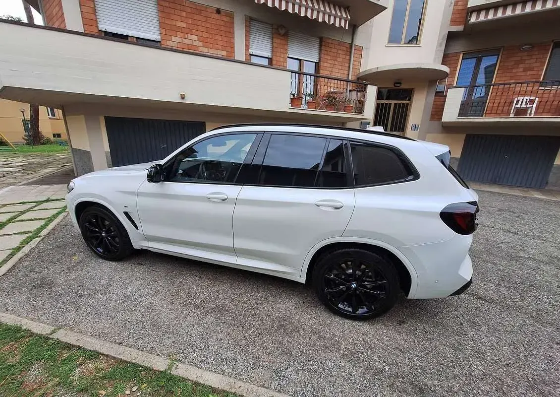 Usata BMW X3 M Sport 190 CV (139 kW) 2022 Bianco SUV