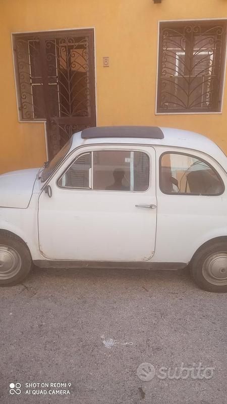 Usata Fiat 500 1970 Bianco Utilitaria