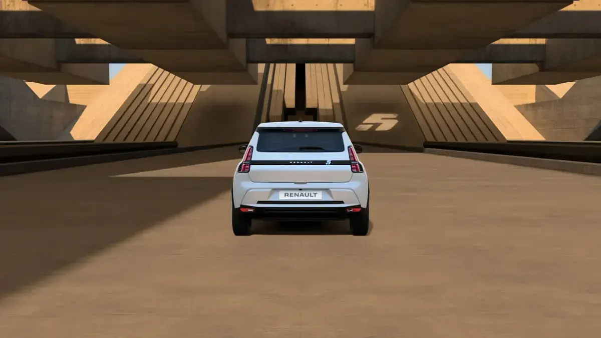 Nuova Renault 5 E-Tech Komfort 110 kW (150 CV) 2026 Bianco nacre Berlina