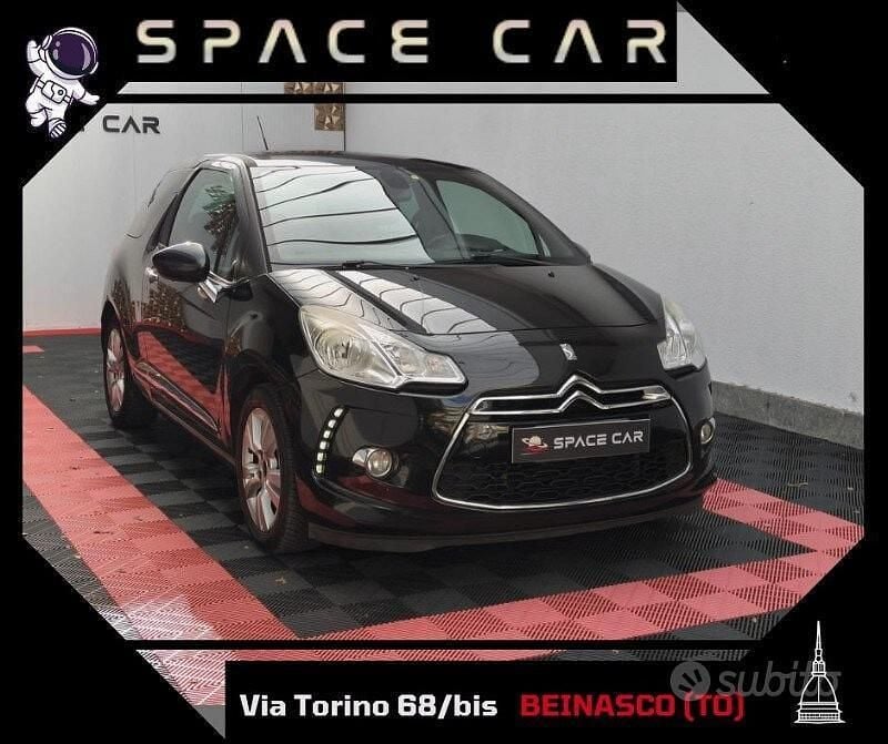 Usata DS Automobiles DS3 Crossback So Chic 120 CV (88 kW) 2012 Nero