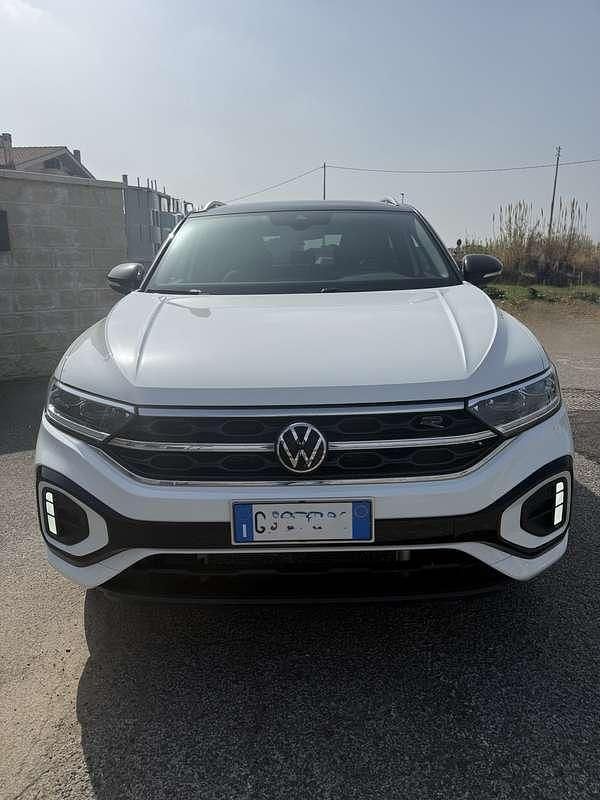 Usata VW T-Roc R-line 150 CV (110 kW) 2023 Bianco SUV